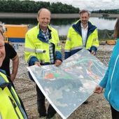 Besuch auf der Baustelle