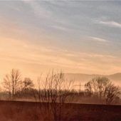 Goldener Morgen in Kolbermoor