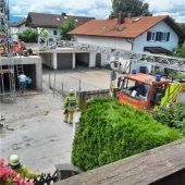 Arbeitsunfall auf Baustelle in Totmoosstraße