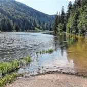 Natur- und Wasserschutzgebiet Wildenmoos in Inzell ist überschwemmt