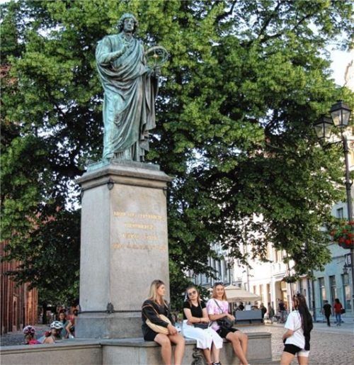 Der berühmte Sohn der Stadt, Nikolaus Kopernikus, ist in Torun allgegenwärtig.