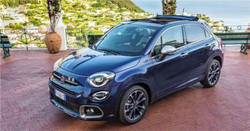 Der Fiat 500X Yachting als Sondermodell „Yacht ClubCapri“. Foto Auto-Medienportal.Net/Stellantis