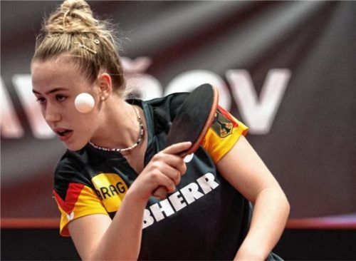 Die Kolbermoorerin Naomi Pranjkovic spielte für die deutsche U19-Auswahl. Foto Steinbrenner