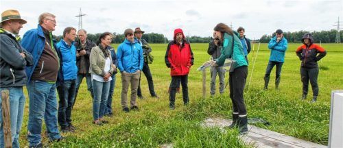 Emissionen wissenschaftlich messen: Das ist die Aufgabe von Projektmitarbeiterin Martina Schlaipfer (vorne).