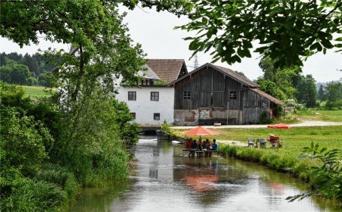 Kann auch unheimlich: die Krottenhausmühle bei Eitzing, unweit vom Simssee. Foto Schlecker