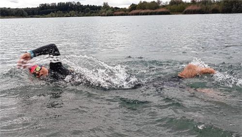 Monika Schneider vom SC Velo Keller gewann ihre Altersklasse. Foto Privat