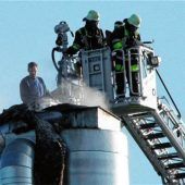 25000 Euro Schaden bei Brand in Baufirma