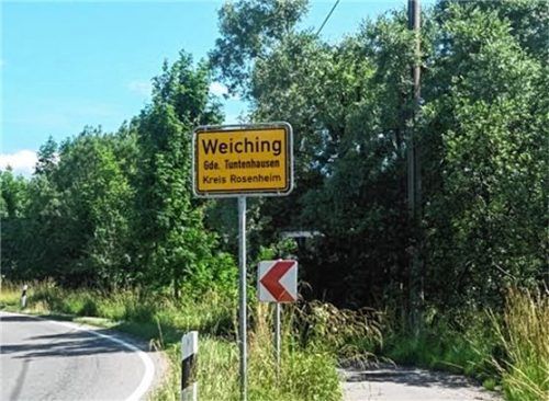 Weiching oder Woaching? Hat sumpfiger Boden dem Ort seinen Namen beschert? Foto Höfer