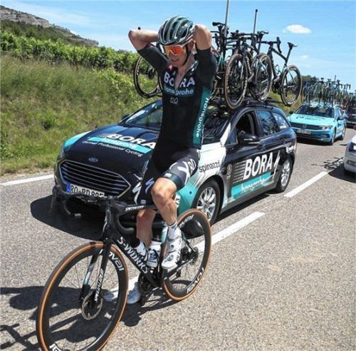 Wilco Kelderman hat weiterhin die Top-5 im Visier.Foto Luca Bettini / Bettiniphoto / Bora-hansgrohe