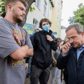 Laschet spürt Zorn im Flutgebiet