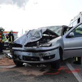 Vier Verletzte nach Frontalcrash