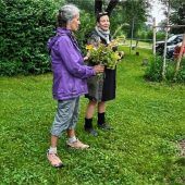 Kräuterführung beim Frauenbund