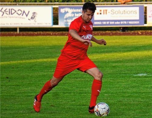 Der Anschlusstreffer von Christoph Bott war diesmal für den SV Bruckmühl zu wenig.Foto SV Bruckmühl