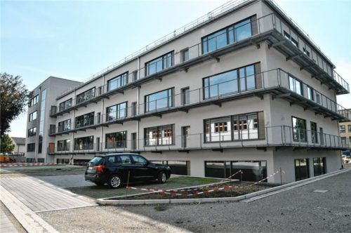 Die Nutzung des Neubaus am Karolinengymnasium ist bereits für den Schulstart nach den Sommerferien vorgesehen. Foto Schlecker