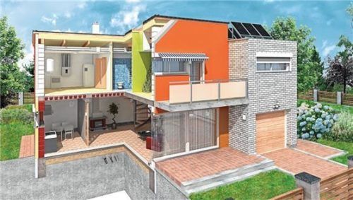 Energieeffiziente Gebäude werden mit Milliarden-Beträgen gefördert. Foto Panthermedia/synovec