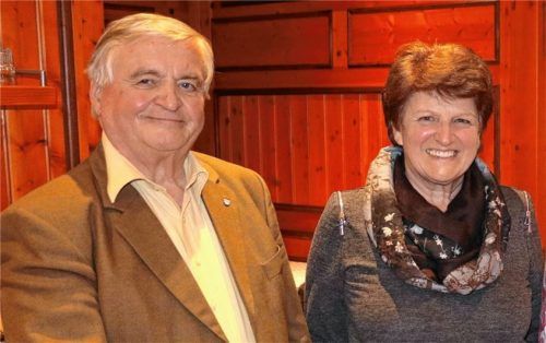 Katharina Schmid bleibt auch in den kommenden Jahren Vorsitzende des Helferkreises für die Diözese Ternopil. Ihr Stellvertreter ist Fritz Tischner.Foto  Rehberg