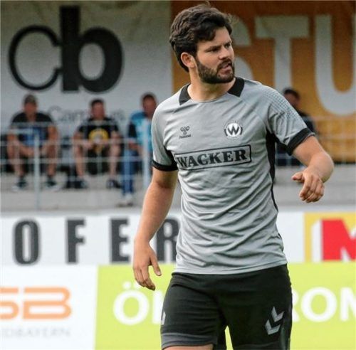 Schnürte einen Doppelpack: Burghausens Sammy Ammari.Foto Michael Buchholz