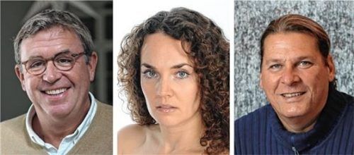 Sie singen die unvergessenen Melodien von Friedrich Schröder: (von links) Franz Hawlata, Yvonne Steiner und Markus Herzog. Fotos Kulturclub Stephanskirchen