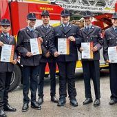 Nachwuchs der Bruckmühler Feuerwehr im Homeschooling