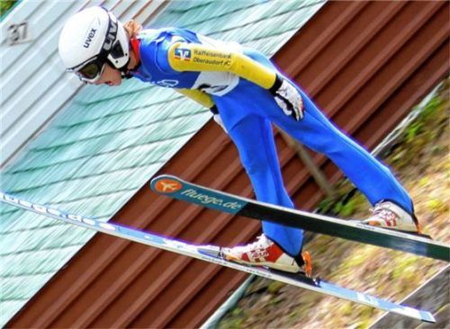 Zeno Rumpfinger vom WSV Oberaudorf holte sich den Sieg beim Bayerncup in der Rhön.Foto Lotter