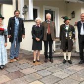 Besuch bei Edmund Stoiber zum 80. Geburtstag