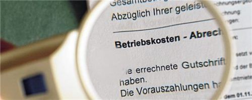 Bei der Betriebskostenabrechnung gilt es für Vermieter genau hinzuschauen. Foto picture alliance / Jens Kalaene