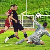 Eine Halbzeit hui, eine Halbzeit pfui