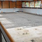 Neuer Boden für Mehrzweckhalle