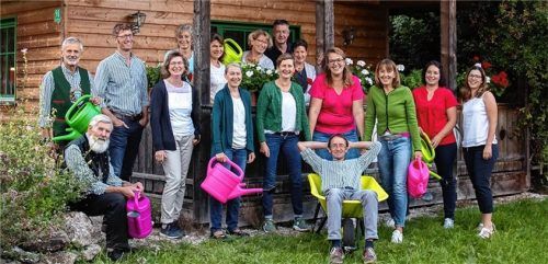 Der neue Vorstand des Gartenbauvereins ist bereit für neue Herausforderungen und Projekte.Foto  Bachleitner