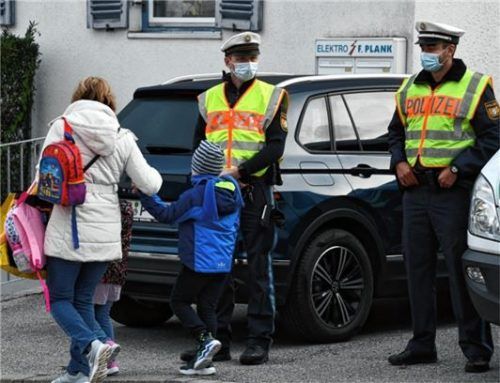 Eine Kontrolle hat unter anderem an der Grund- und Mittelschule in Fürstätt stattgefunden.