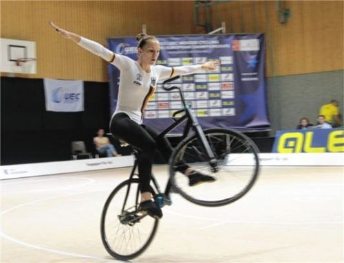 Jana Pfann auf dem Weg zu Gold. Foto Wilfried Schwarz