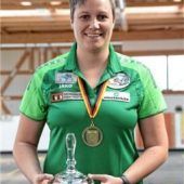 Marina Dunstmair Dritte im Zielschießen