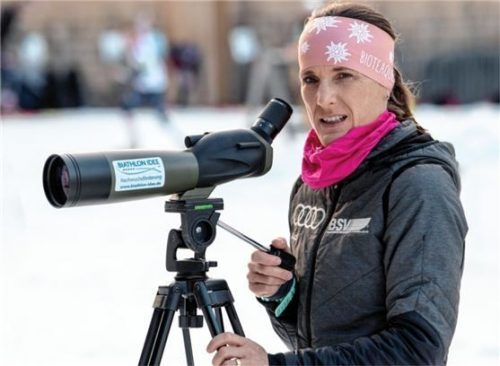 Martina Seidl war mit dem Start im Bayerncup zufrieden. Foto Ernst Wukits