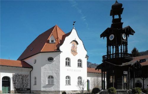 Stimmungsvolles Gebäude: Die Galerie befindet sich im Mittelbau der historischen Pferdestallungen des Schlosses.