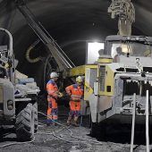 Durchbruch im Kramertunnel