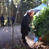 Gedenken an toten Polizisten