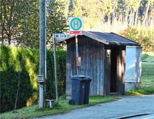 An dieser Stelle im Vogtareuther Ortsteil Straßöd soll ein neues Bushäuschen aufgestellt werden. Foto Schlecker