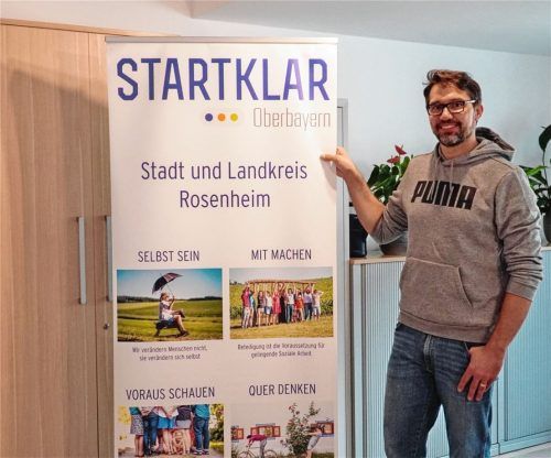 Der Bereichsleiter des Landkreises Rosenheim, Tobias Stumpf. Er hat die Leitung des Raublinger Büros inne. Foto Sönmez