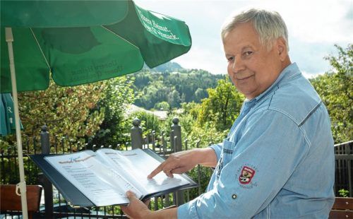 Der Bernauer Wirt Werner Heinrichsberger setzt verstärkt auf fleischlose Speisen. Foto Berger