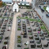 Beim Gottesdienst alleine