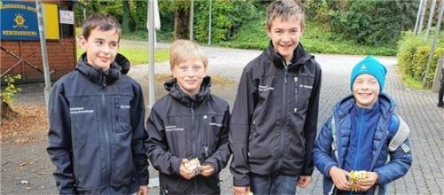 Die Stockschützen vom TSV Taufkirchen sind Kreismeister in der Altersklasse U14. Foto Albert Kamhuber