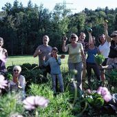 Der Gemeinschaftsgarten gedeiht