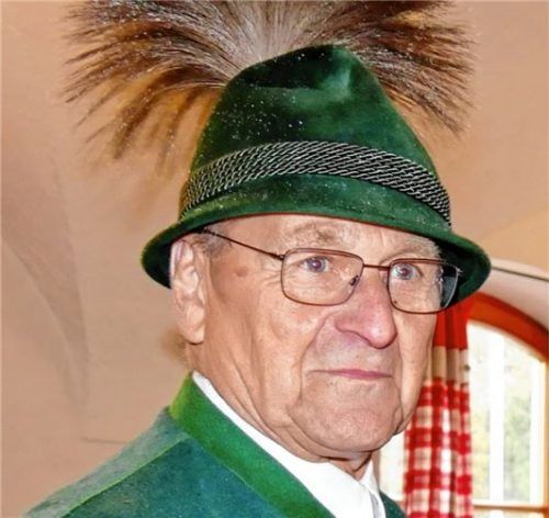 Die Tracht trug Bartl Hollinger voller Stolz. Foto re