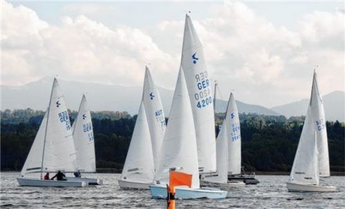 Gute Verhältnisse herrschten bei der Simssee-Kielzugvogelkanne. Foto Gerhard Niessen