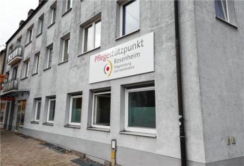 In der Wittelsbacherstraße findet ab dem 8. November Pflegeberatung in Rosenheim statt.