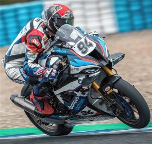 Jonas Folger brachte es bei elf Rennstarts auf 21 Punkte in der Superbike-WM.Foto BMW Motorrad Motorsport