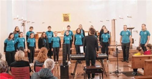 Jung und technisch versiert präsentierte sich das Ensemble um Judith Trifellner.Fotos Kirchner