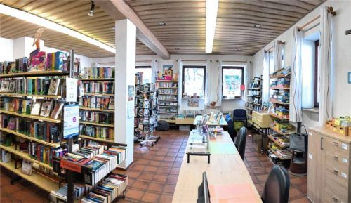 Seit 1985 neben dem Rathaus etabliert: Die Pfarr- und Gemeindebücherei in Oberaudorf soll im November einen Internetanschluss bekommen. Foto Obwieser