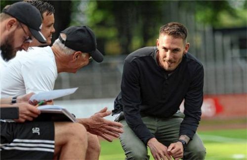 Tobias Strobl trifft als Trainer von Schweinfurt 05 auf seinen alten Verein 1860 Rosenheim.Foto Michael Horling