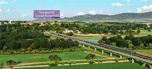 Umstrittener Punkt: Bislang plant die Bahn vor Stephanskirchen mit einer Inn-Überquerung. Gegen die Genehmigung von Sondierungsbohrungen durch das Landratsamt klagt die Gemeinde nun. Bahn